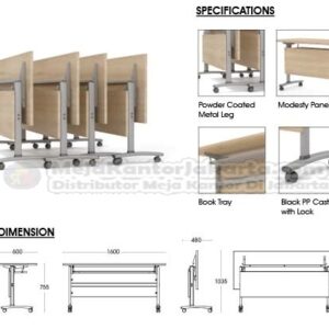 Folding Table HighPoint AQM-030